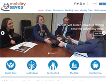 Tablet Screenshot of mobilitysaves.org